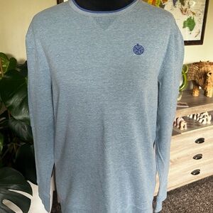 Heather Blue Boca Classics Crewneck